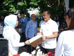 Lapas Kelas I Medan Turut Ambil Bagian dalam Bazar Produk Warga Binaan pada Rangkaian HBP ke-62