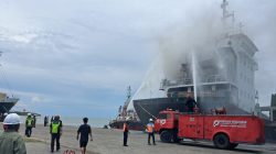Operasional Pelabuhan Belawan Tetap Normal Usai Insiden Kapal KM Bintang Mas HSB 7