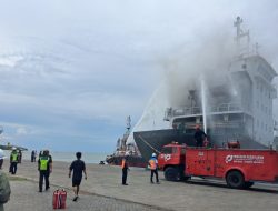 Operasional Pelabuhan Belawan Tetap Normal Usai Insiden Kapal KM Bintang Mas HSB 7