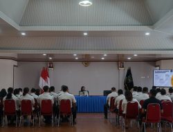 Lapas Kelas I Medan Laksanakan Rapat Monitoring dan Evaluasi Pembangunan Zona Integritas