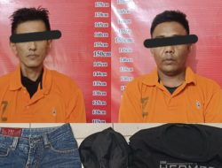 Polsek Perbaungan Polres Sergai Tangkap Dua Pelaku Pencurian Motor, Sabu Turut Diamankan
