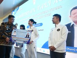 Bonus Atlet SEA Games Diserahkan, Bobby Nasution Dorong Sumut Jadi Motor Menuju Indonesia Emas 2045