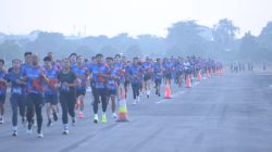 Dari Runway ke Hati: 1.300 Pelari Semarakkan Air Force Charity Run 2026 Lanud Soewondo