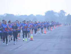 Dari Runway ke Hati: 1.300 Pelari Semarakkan Air Force Charity Run 2026 Lanud Soewondo