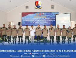 Perangi Narkotika, Lanud Soewondo Perkuat Benteng Prajurit TNI AU di Wilayah Medan