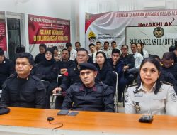 Perkuat Komitmen Kamtib, Karutan Kelas I Labuhan Deli dan Seluruh Jajaran Mengikuti Kegiatan Zoom Meeting Dipimpin Ditjenpas Sumut