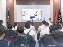 Perkuat Profesionalisme dan Integritas, Rutan Pangkalan Brandan Ikuti Arahan Dirjenpas Secara Virtual