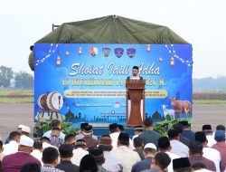 Gemuruh Takbir Perkuat Keimanan dan Ketakwaan , TNI AU Wilayah Medan Gelar Shalat Idul Adha 1447 H