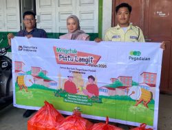 Pegadaian CP Krakatau Konsisten Salurkan Sedekah Jumat untuk Masyarakat Sekitar Masjid