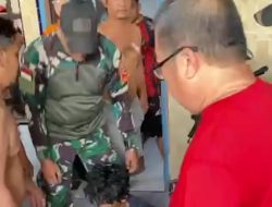 Terduga Maling Besi Bersenjata Kapak Diamuk Warga di Marelan