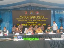 Polrestabes Medan Ungkap 119 Kasus Narkoba, 15 Sarang Digerebek