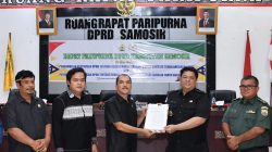 DPRD Setujui LKPJ Bupati Samosir Tahun Anggaran 2025