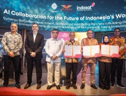 Perkuat Ekosistem Ketenagakerjaan, Kemnaker Teken MoU dengan Wadhwani dan Indosat