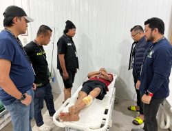 Polisi Tembak Pengedar Sabu Rel KA Tembung, Diduga Melakukan Perlawanan Terhadap Petugas