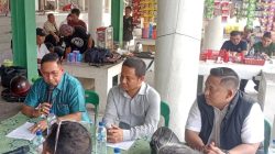 Tinjau Pasar Aksara Baru, Ketua DPRD Medan Soroti Drainase dan Sepinya Pembeli saat