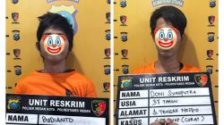Ikut Bongkar Rumah dan Curi Barang di Mess Polda Aceh Jalan Tengah Medan Kota, 2 Orang Pemuda Disergap Polisi