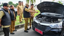 Pastikan Taat Pajak, Pemprov Sumut Gelar Apel Kendaraan Dinas
