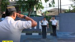 Karutan Kelas IIB Pangkalan Brandan Akmalun Ikhsan Pimpin Langsung Upacara Peringatan Hari Lahir Pancasila