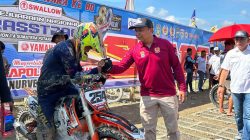 Polres Asahan Sukseskan Pengamanan Kejurnas Grasstrack Region 1A Sumatera Putaran II Sumut 2026 Dalam Rangka HUT Bhayangkara ke-80