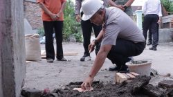Sambut Hari Bhayangkara ke-80, Polres Asahan Bedah Rumah Anak Purnawirawan Polri