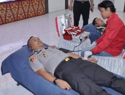 Polres Asahan Gelar Donor Darah, Wujud Nyata Pengabdian dan Kepedulian di HUT Bhayangkara Ke-80