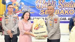 Polres Asahan Gelar Bakti Sosial Bersama GMKI Dalam Rangka HUT Bhayangkara ke- 80 Tahun 2026