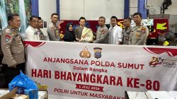 Polres Asahan Gelar Anjangsana kepada Personel dan Keluarga Dalam Rangka HUT Bhayangkara ke-80