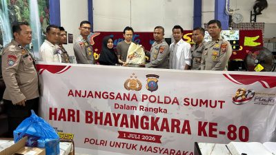 Polres Asahan Gelar Anjangsana kepada Personel dan Keluarga Dalam Rangka HUT Bhayangkara ke-80