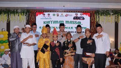 Sambut Hari Bhayangkara ke-80, Polres Asahan Tebar Kepedulian Melalui Khitanan Massal dan Santunan Anak Yatim