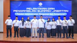 Menaker Lantik 10 Pejabat Baru di Kemnaker, Tekankan Penguatan K3 dan Tata Kelola yang Akuntabel