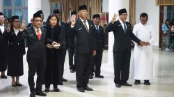 Pemkab Taput Lantik 17 Pejabat Administrator, Wabup Tekankan Penguatan Birokrasi dan Kinerja Perangkat Daerah