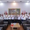 Kapolres Asahan Terima Silaturahmi Pengurus Kabupaten Limited Sepakbola Mini Indonesia Kabupaten Asahan