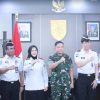 Theo Adrianus Kepala Bapas Palangka Raya Mengikuti Audiensi Bersama Panglima Kodam XXII/Tambun Bungai