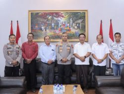 Kapolres Asahan Terima Silaturahmi Panitia Pentasbishan Calon Pendeta HKBP dan Pimpinan Jemaat HKBP Kisaran Kota