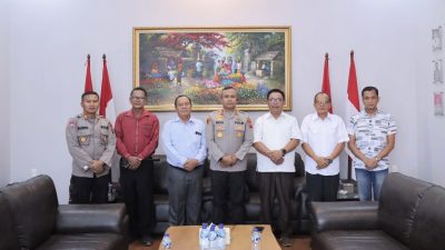 Kapolres Asahan Terima Silaturahmi Panitia Pentasbishan Calon Pendeta HKBP dan Pimpinan Jemaat HKBP Kisaran Kota