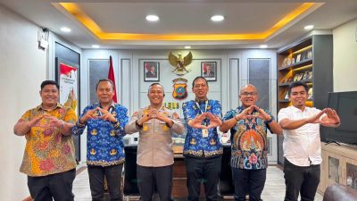 Kapolres Asahan Terima Silaturahmi Kepala ATR/BPN Asahan, Bahas Koordinasi Permasalahan Lahan