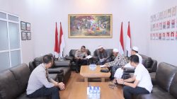 Kapolres Asahan Terima Silaturahmi Pengurus Pondok Pesantren Tuan Guru Syekh H. Mustafa B.S. Rokan