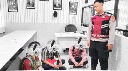 Respon Cepat Call Center 110, Sat Samapta Polres Asahan Amankan Tiga Pelajar dan Satu Bilah Pisau Saat Patroli Perintis Presisi
