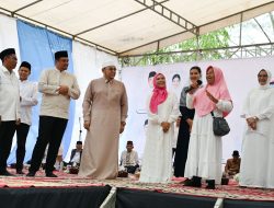 Bobby Nasution Berangkatkan 10 Warga Umrah, Zakat ASN Sumut Bedah 10 Rumah di Sergai