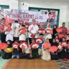 Bulan Bung Karno, Ketua DPRD Medan Bagikan Ratusan Buku Bergambar Soekarno-Megawati untuk Anak Yatim