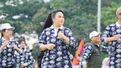 98 Wali Kota Senam Bersama di Hutan Kota Cadika, Medan Tampilkan Wajah Ruang Publik kepada Peserta APEKSI