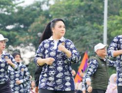 98 Wali Kota Senam Bersama di Hutan Kota Cadika, Medan Tampilkan Wajah Ruang Publik kepada Peserta APEKSI