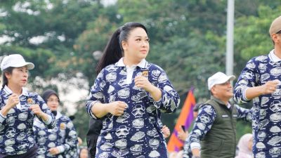 98 Wali Kota Senam Bersama di Hutan Kota Cadika, Medan Tampilkan Wajah Ruang Publik kepada Peserta APEKSI