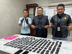 Lagi! Polisi Gagalkan Peredaran Pod Getar Narkoba Jaringan Malaysia di Medan