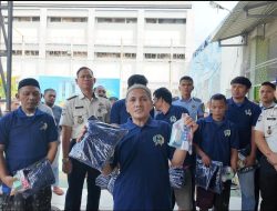 Lapas Kelas I Medan Bagikan Ribuan Alat Mandi dan Baju untuk Warga Binaan, Penuhi Hak dan Peningkatan Kesejahteraan