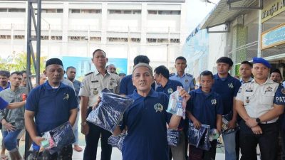 Lapas Kelas I Medan Bagikan Ribuan Alat Mandi dan Baju untuk Warga Binaan, Penuhi Hak dan Peningkatan Kesejahteraan