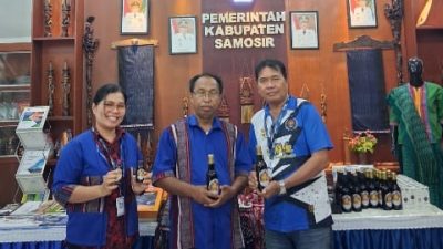 Dari Kampung di Samosir ke Jerman, Wine Mangga Curi Perhatian Pengunjung PRSU 2026