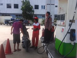 Polsek Sunggal Cek Ketersediaan BBM di Sejumlah SPBU, Pastikan Distribusi Berjalan Lancar