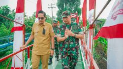 Sempat Putus Diterjang Banjir, Jembatan Penghubung Tiga Kecamatan di Medan Diresmikan