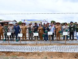 Pengembangan Bawang Putih Terus Diperkuat, Bupati Samosir Kembali Serahkan Bantuan 4 Ton Benih Bawang Putih